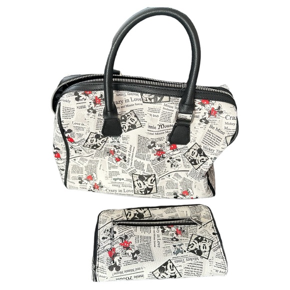 Disney Handbag W/wallet - Picture 7 of 10